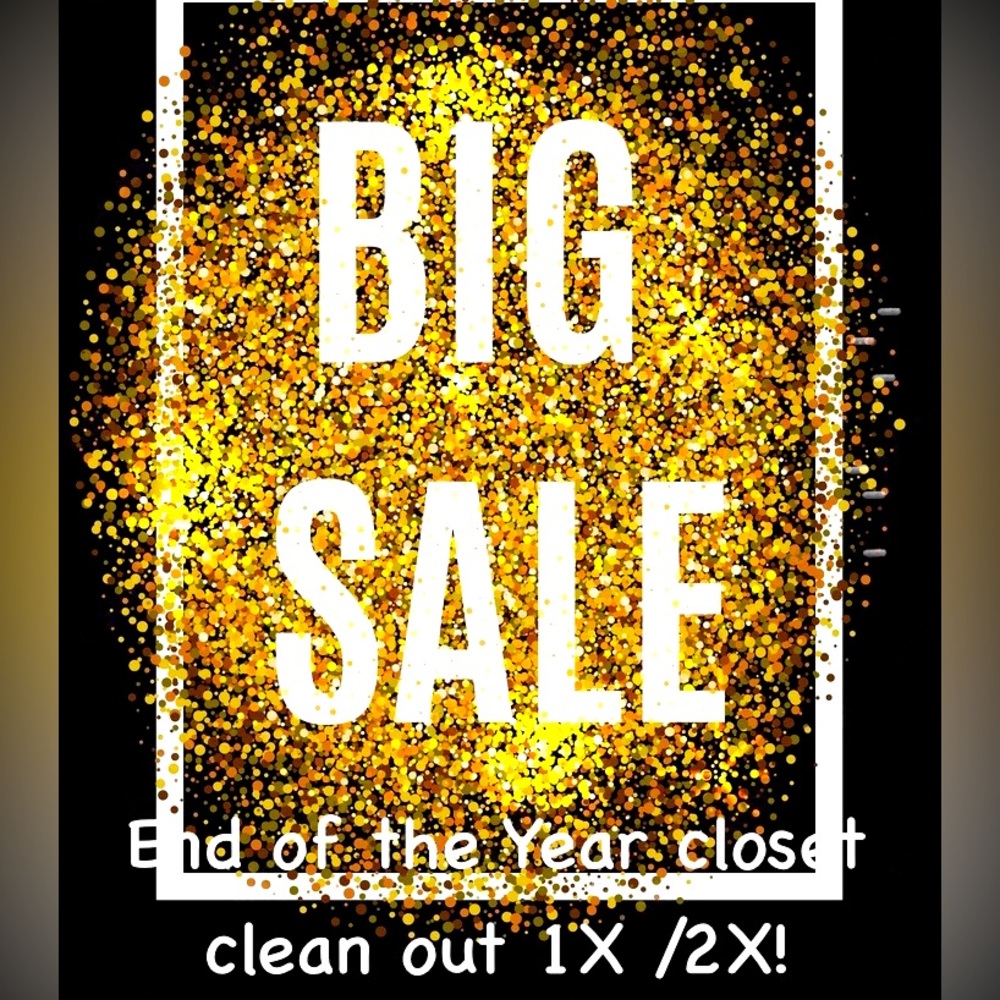 1x/2x Closet Clean out!!!